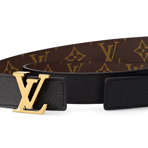 lv 雙 面 皮帶|LV Initiales 30毫米雙面皮帶 Monogram 帆布 .